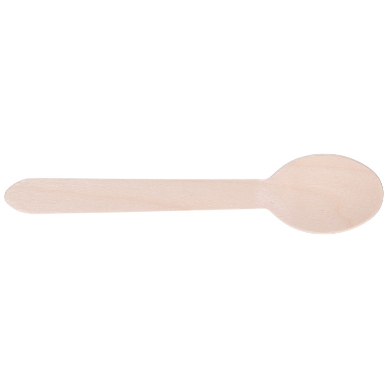 Cuillère à soupe en bois - 160mm - 1000 pièces